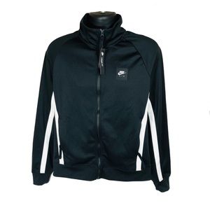 NWT Nike Air Full Zip Loose Fitted Black Jacket